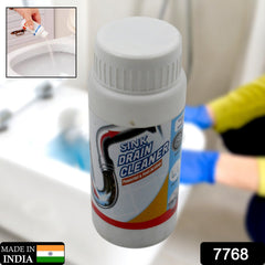 POWERFUL SINK AND DRAIN CLEANER, PORTABLE POWDER CLEANING TOOL SUPER CLOG REMOVE - 7768_sink_n_drain_cleaner