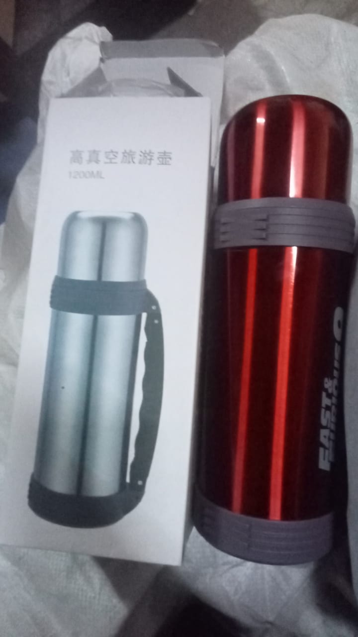 Stainless Steel Insulation Thermos, Double-Wall Vacuum Insulated Water Bottle Fo - 8414_ss_water_bottle_1200ml_no2