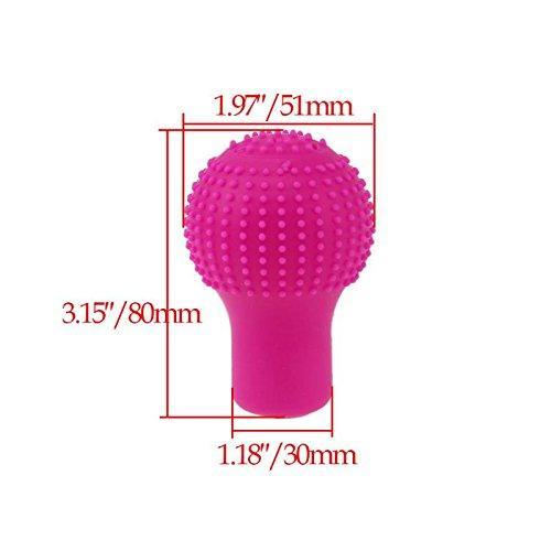 Anti-Scratch Universal Fit Silicon Gear Shift Knob Protective Cover - 0278_car_gear_grip