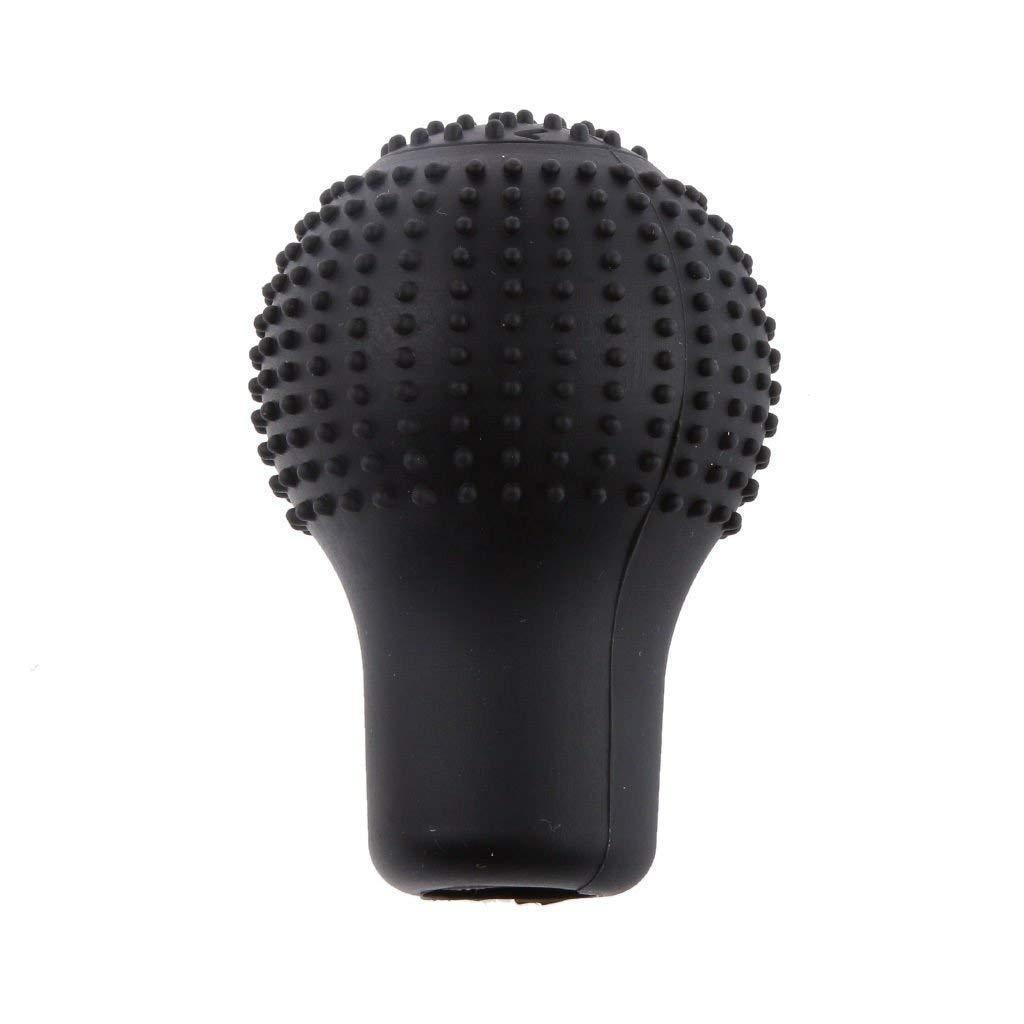 Anti-Scratch Universal Fit Silicon Gear Shift Knob Protective Cover - 0278_car_gear_grip