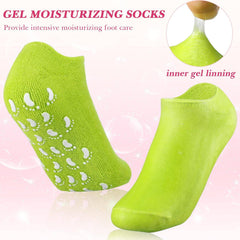 0520 Gel Socks Soft Socks For Repairing And Softening Dry Cracked Feet Skins Comfortable Socks (1 Pair) - Superior eMart