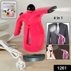 Portable 4 in 1 Handheld Garment Steamer & Facial Steamer Electric Iron Steam Po - 1261_facial_steamer