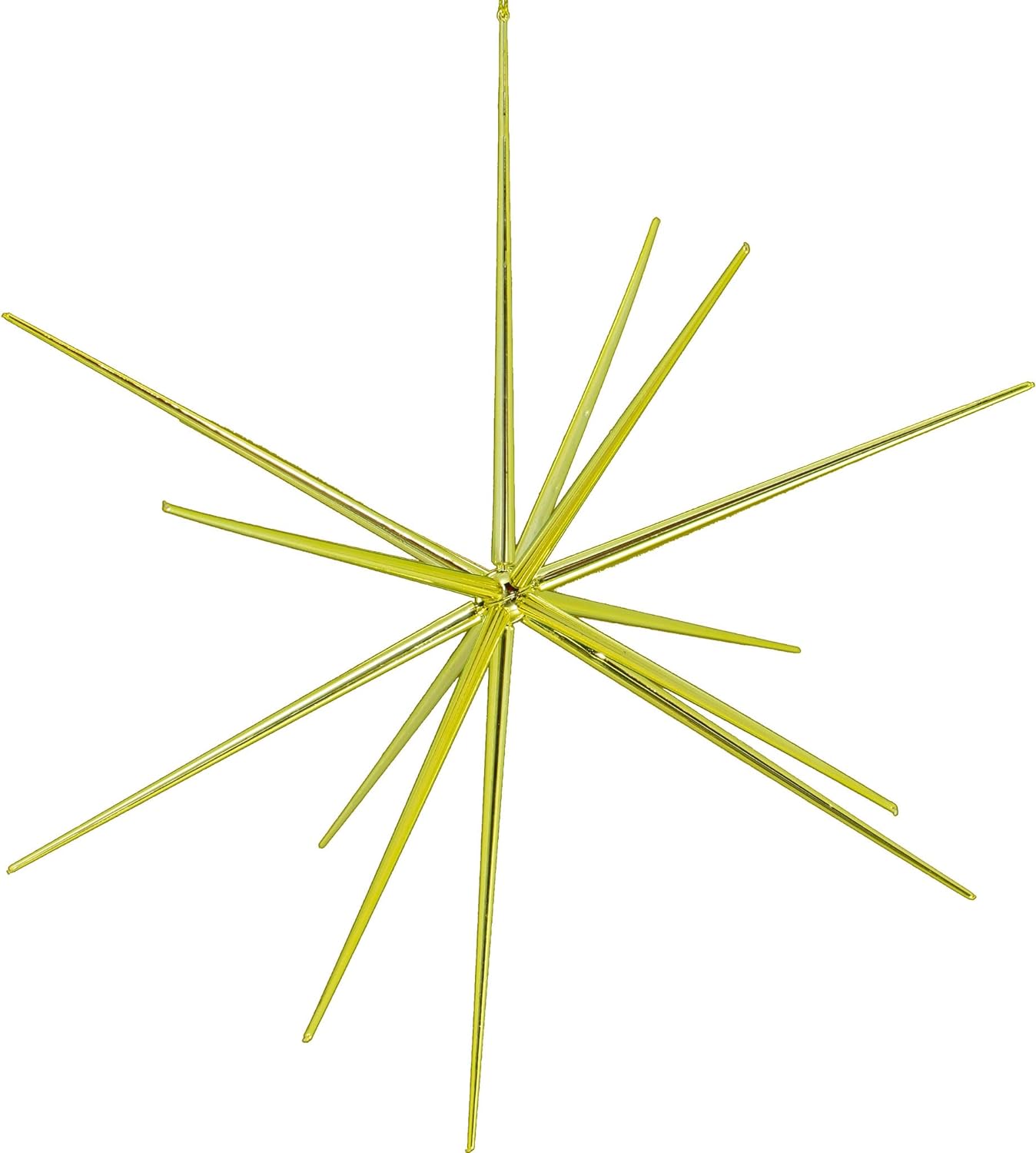 3D Gold Star Hanging Decoration Star, Acrylic Look  Hanging Luminous Star for Wi - 8792_big_hanging_decoration_star