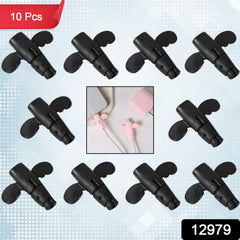 Silicone Data Cable Protector, Angel Data Cable Protective Cover, 2 in 1 Mobile  - 12979_silicone_cable_protector_10pc