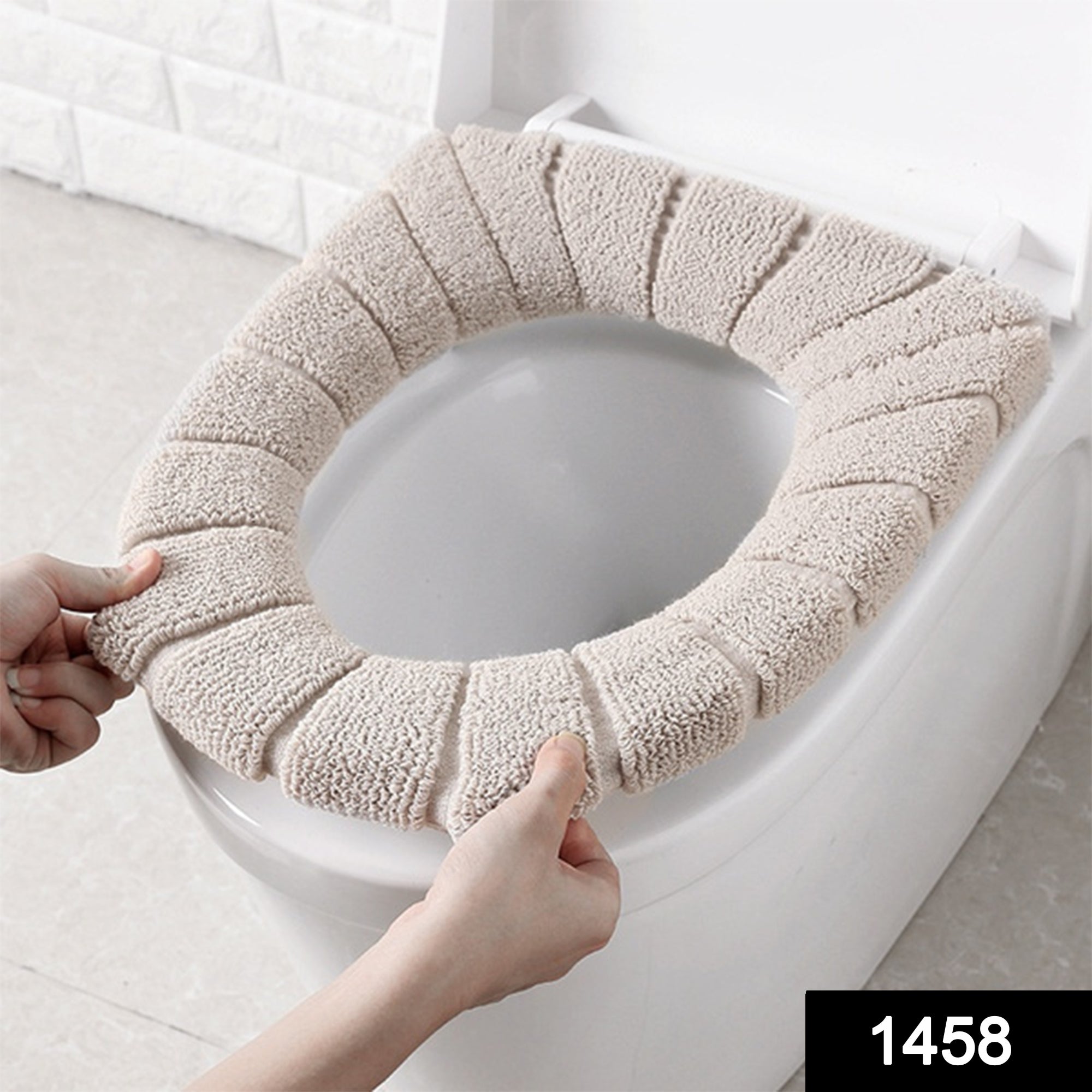 Winter Comfortable Soft Toilet Seat Mat Cover Pad Cushion Plush - 1458_toilet_seat_cover