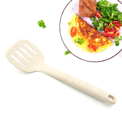 Plastic Kitchen Accessories Skimmer, Spatula Spoon & Soup Spoon Heat Resistant   - 5543_plastic_spatula_spoon_1pc