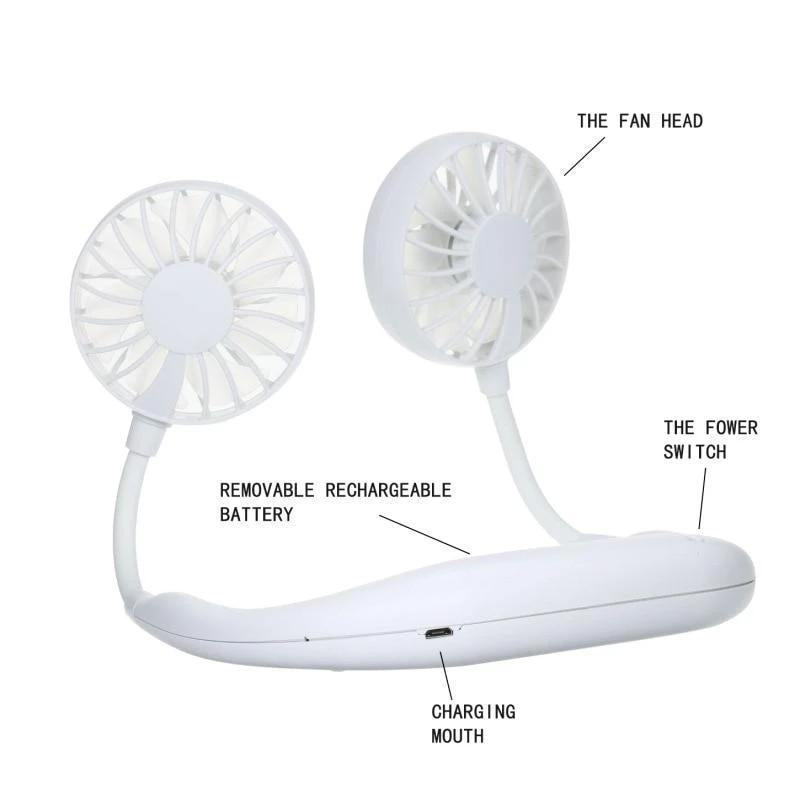 Hands-Free Wearable Neckband Fan - 0875_wearable_sport_fan