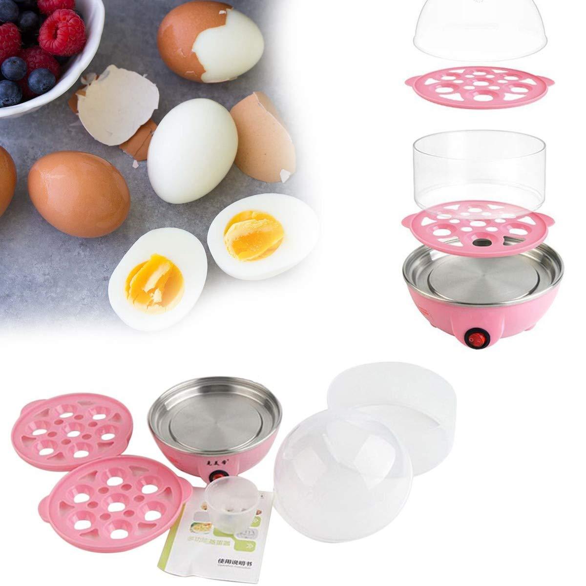 Egg Boiler / Poacher / Cooker / Electric Steamer (2 Layer) - 0115_2floor_egg_cooker