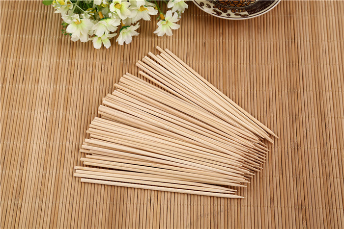 Natural Bamboo Wooden Skewers / BBQ Sticks for Barbeque and Grilling - 1116_bamboo_bbq_stick