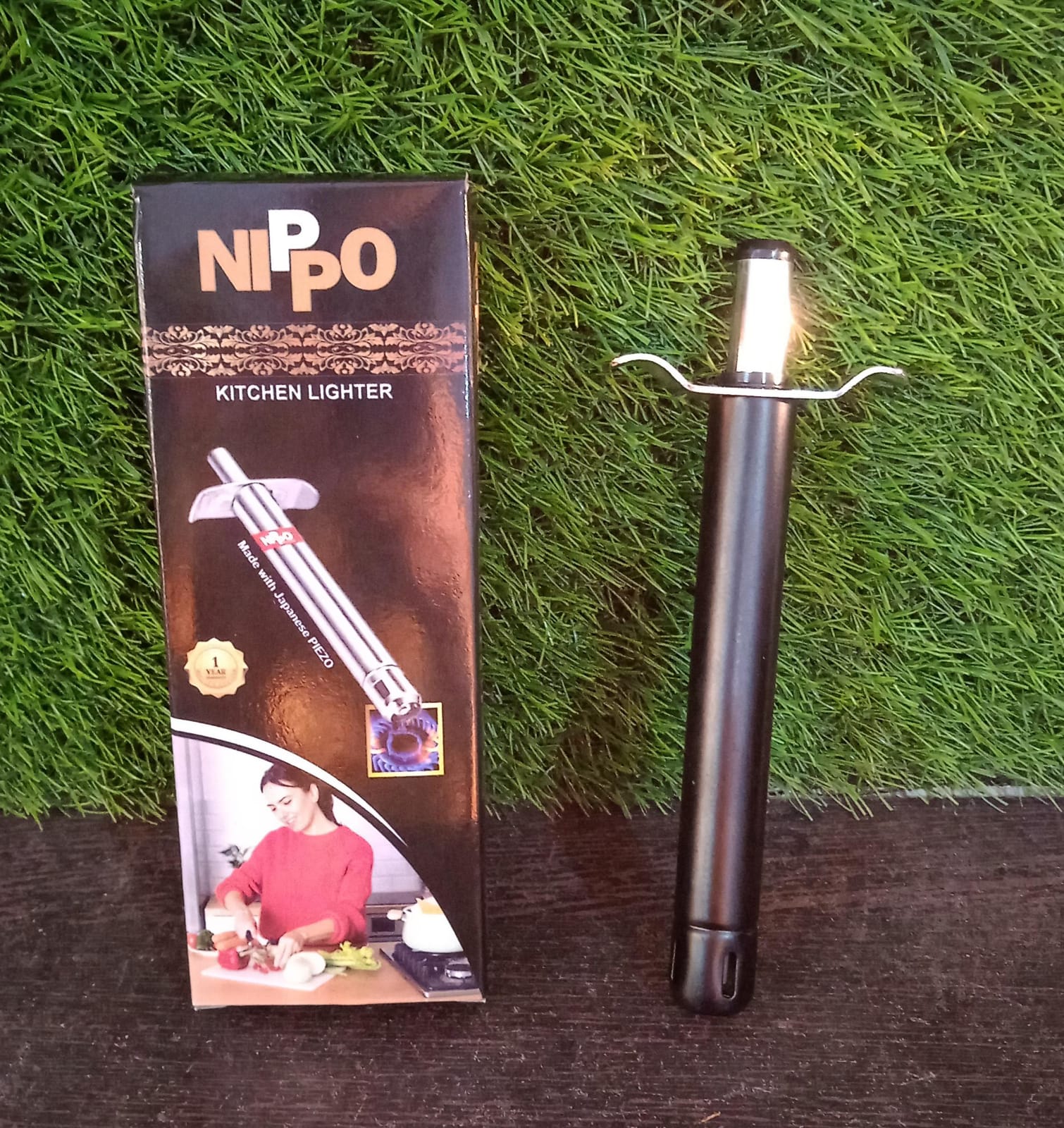 Stainless Steel Gas Lighter for Kitchen Gas Stove, Long Lasting, Unbreakable Lig - 5715_kitchen_gas_lighter_no2