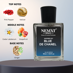 Blue De Chhannel, Inspired Eau De Parfum, Luxury Fragrance for Male