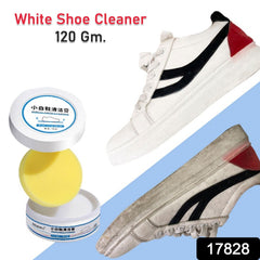 Stain Remover Cleansing Cream for Shoe Polish Sneaker Cleaning Kit Shoe Eraser S - 17828_white_shoe_cleaner_120gm