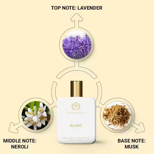 THE MAN COMPANY Blanc EDT 50ml & Body 120ml Perfumes for Men Combo Deodorant Spray - For Men  (170 ml, Pack of 2)