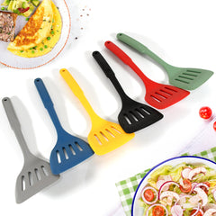 Multipurpose Silicone Spoon, Silicone Basting Spoon Non-Stick Kitchen Utensils H - 5655_silicone_turner_spatula_6pc_no40