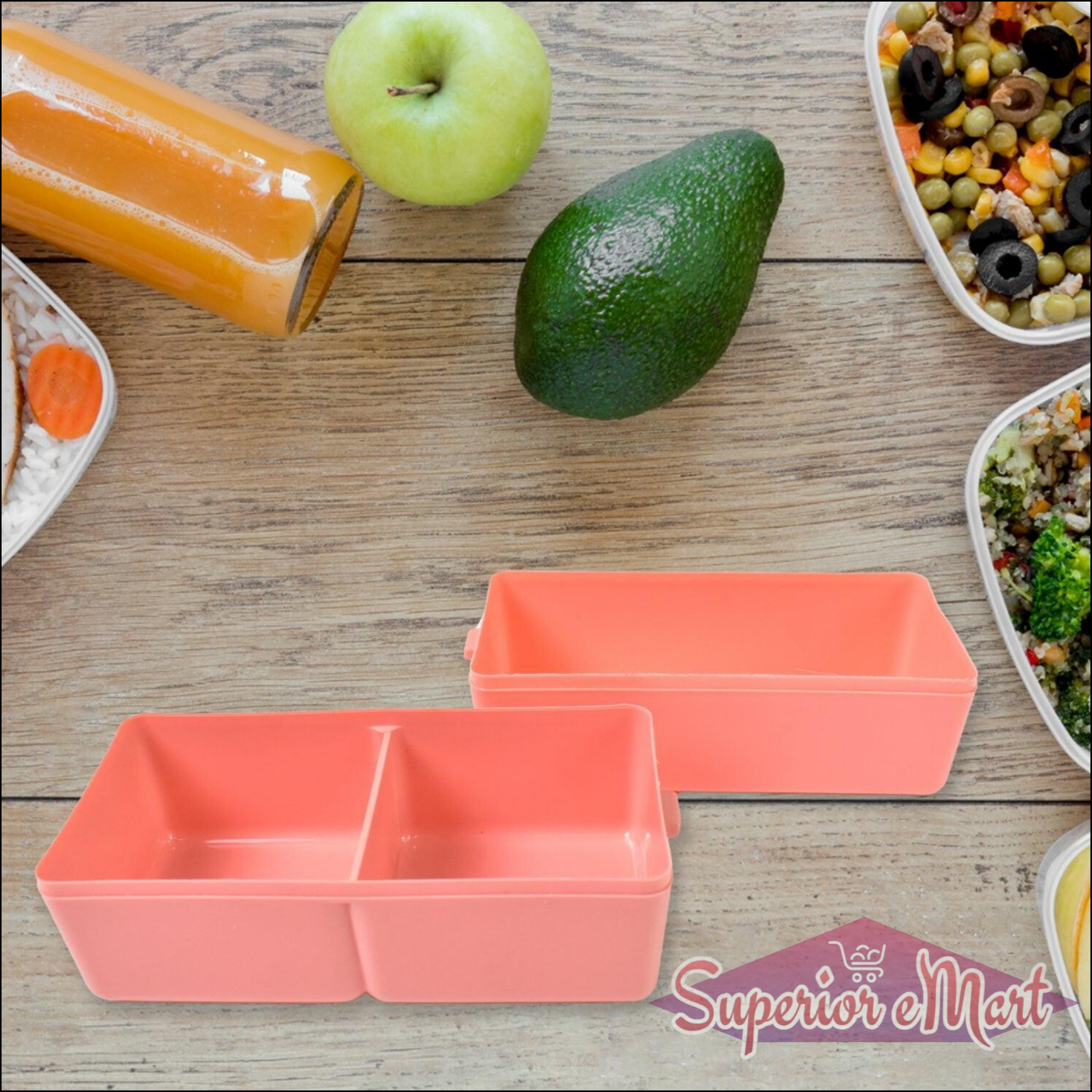3 Compartment Lunch Box - Superior eMart