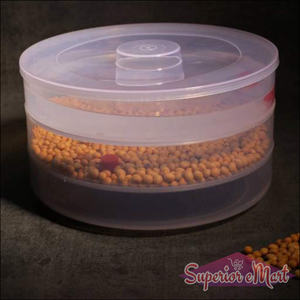 3 Compartment Sprout Maker White - Superior eMart