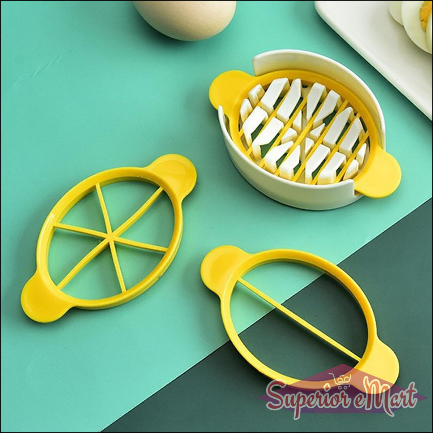 3 In 1 Boiled Egg Slicer (1 Pc) - Superior eMart