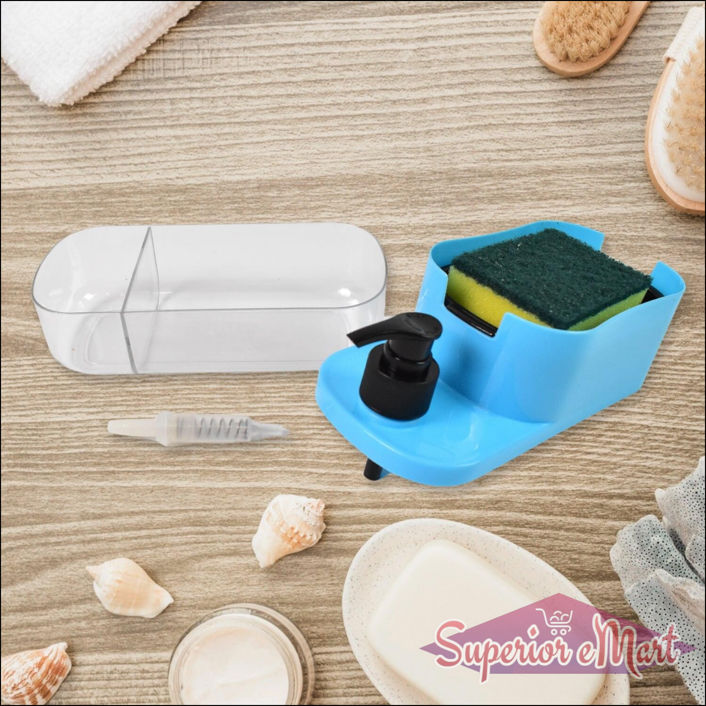 3 in 1 Dishwashing Dispenser - Superior eMart