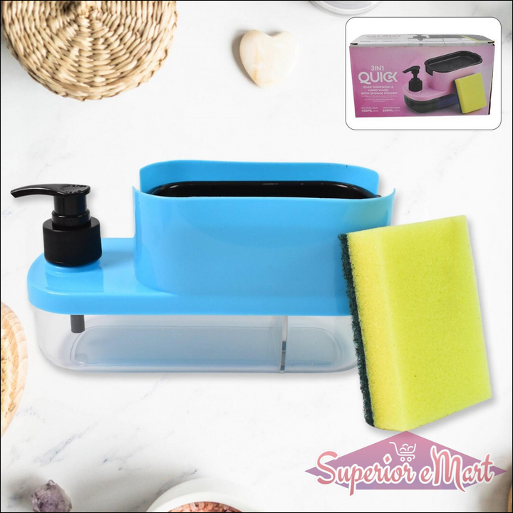 3 in 1 Dishwashing Dispenser - Superior eMart