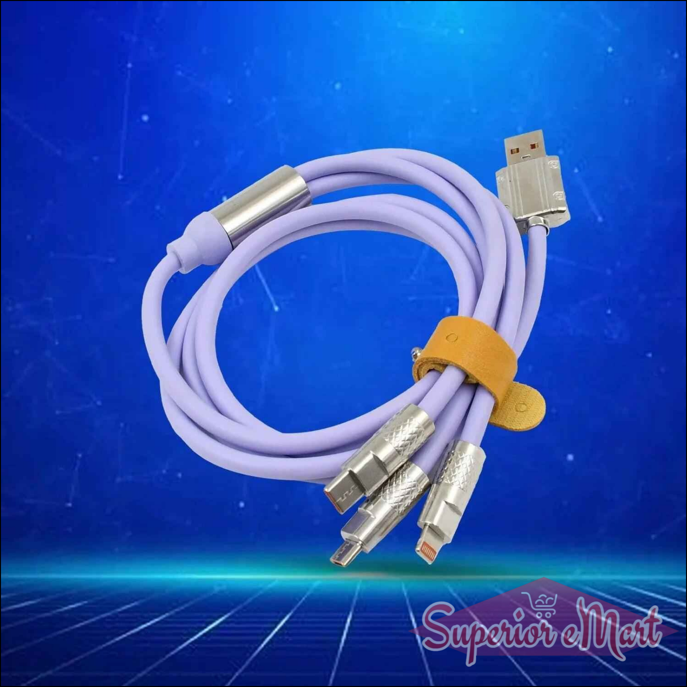 3 in 1 Fast Charging Cable - Superior eMart