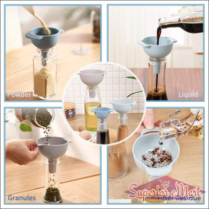 3 In 1 Kitchen Funnel Set Of 3 - Superior eMart