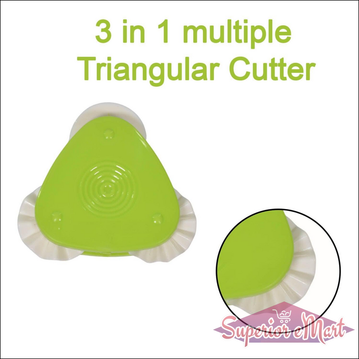 3 in 1 Multipurpose Triangular Cutter - Superior eMart