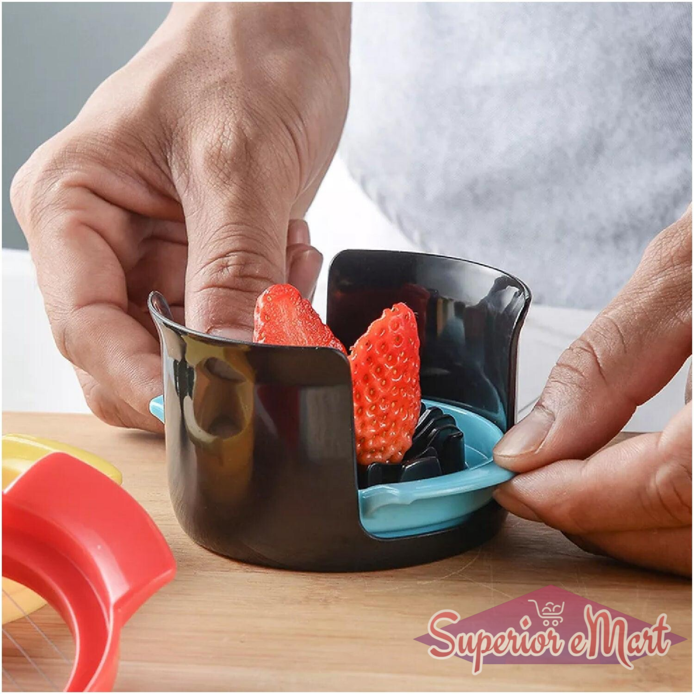 3 in 1 Stainless Steel Cutter for Kitchen - Superior eMart