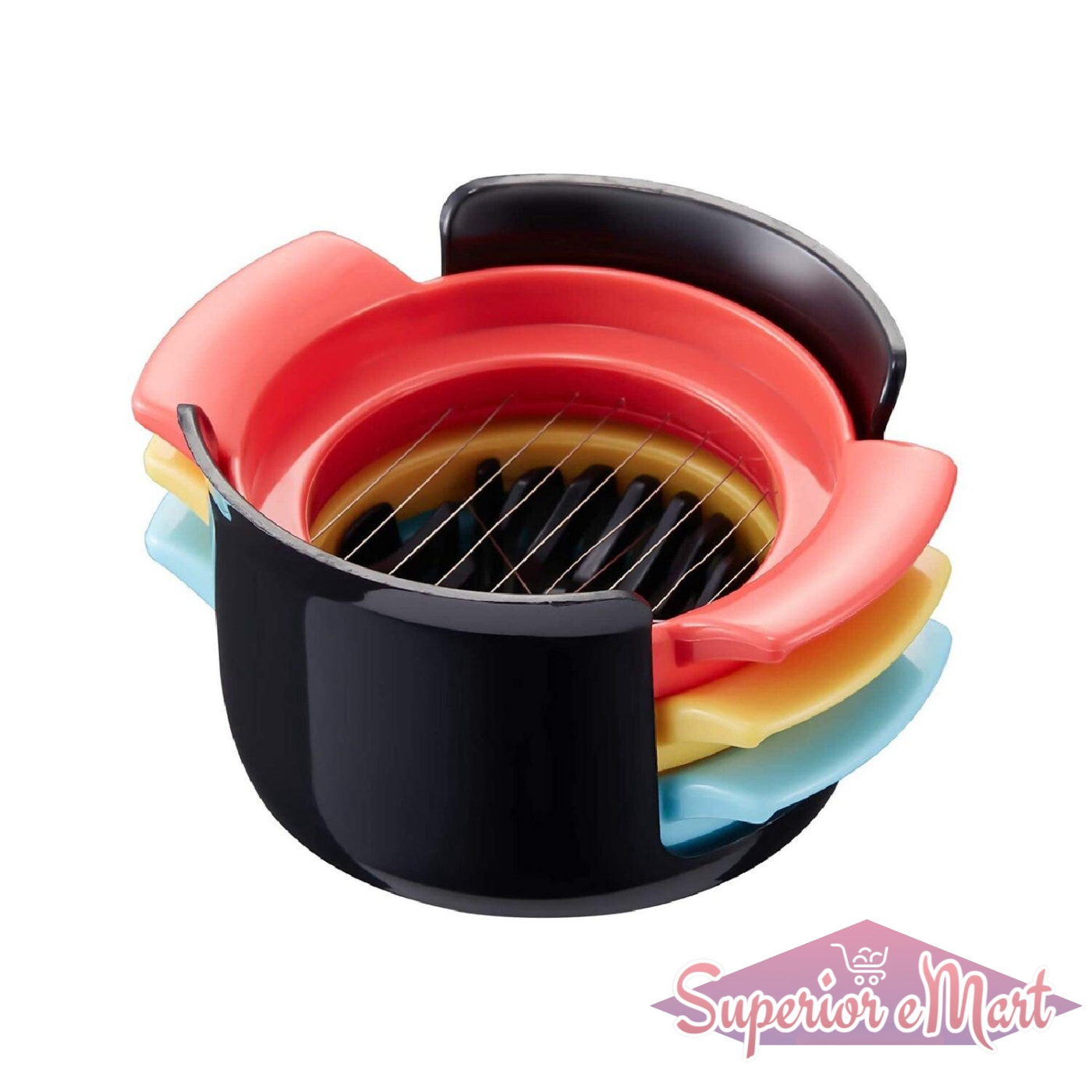 3 in 1 Stainless Steel Cutter for Kitchen - Superior eMart