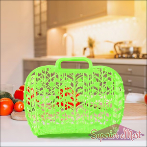 3 Pcs Multicolor Vegetable Storage Baskets - Superior eMart
