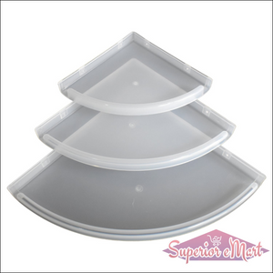 3 Piece Bathroom Corner Shelf - Superior eMart