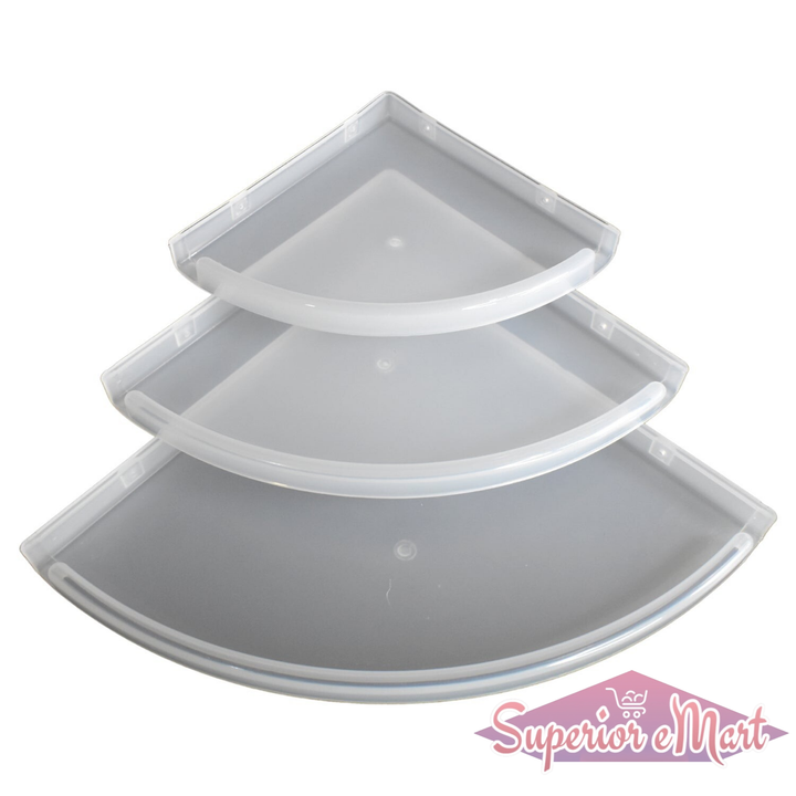 3 Piece Bathroom Corner Shelf - Superior eMart