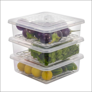 3 Piece Food Container Set with Lids - Superior eMart