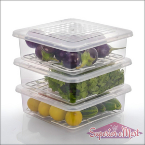 3 Piece Food Container Set with Lids - Superior eMart