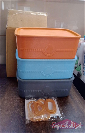 3-piece Multipurpose Storage Basket Bin Set With Handle (3 Pcs Set) - Superior eMart