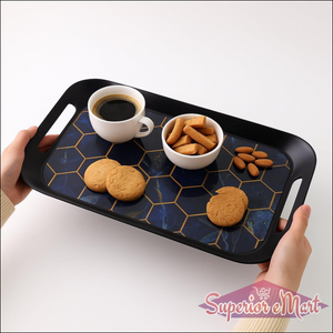 3 Piece Serving Tray Set - Stylish & Durable - Superior eMart