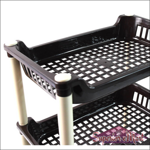3 Tier Plastic Storage Organizer Small 3 Layer - Superior eMart