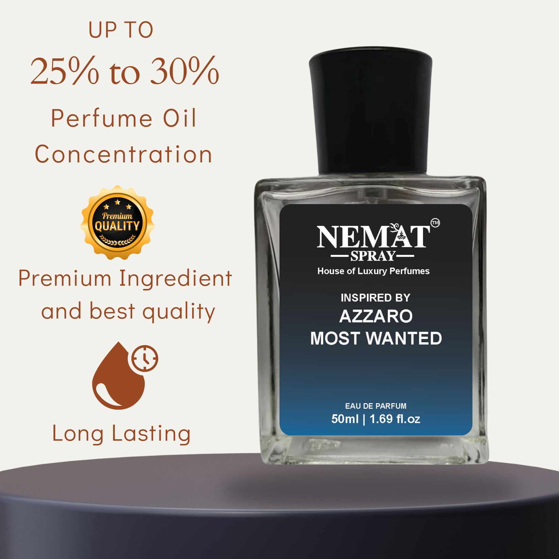 Azzzaro Inspired Unisex Parfume