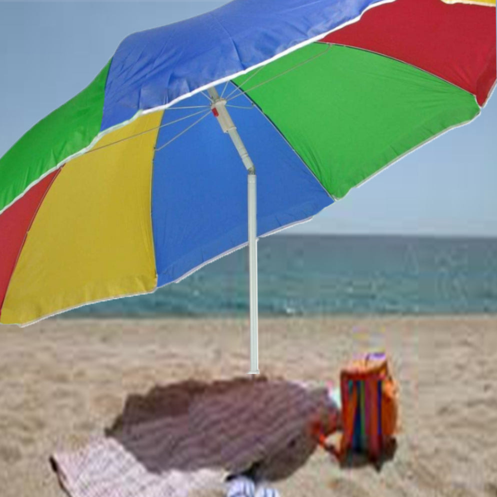 Sun Protection Water Proof Fabric Polyester Garden Umbrella for Beach, Lawn - 1276_beach_umbrella