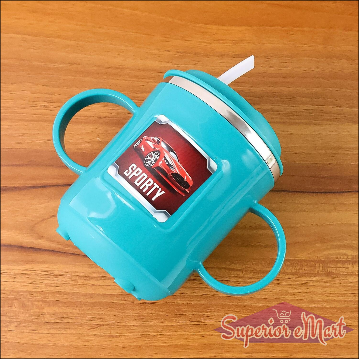 300ml BPA-free Kids Mug with Handles - Superior eMart