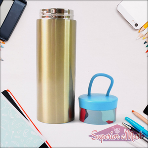 300ml Stainless Steel Water Bottle with Handle - Superior eMart