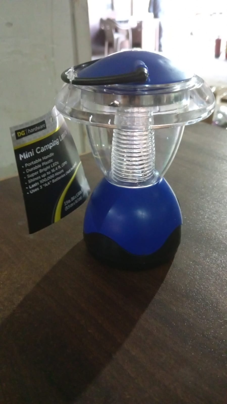 Mini Camping Lanterns, White Light, Battery operated Light (Battery Not Included - 13106_mini_led_lantern_light