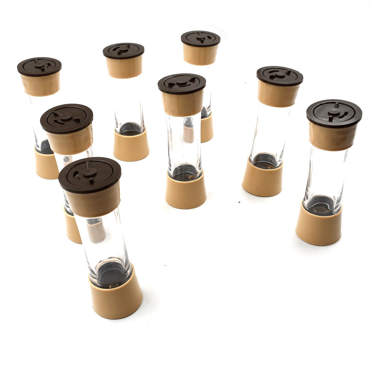 Revolving Spice Rack, 8 Spice jars with 120 ml, Condiment Set - 5986_8_jar_spice_rack