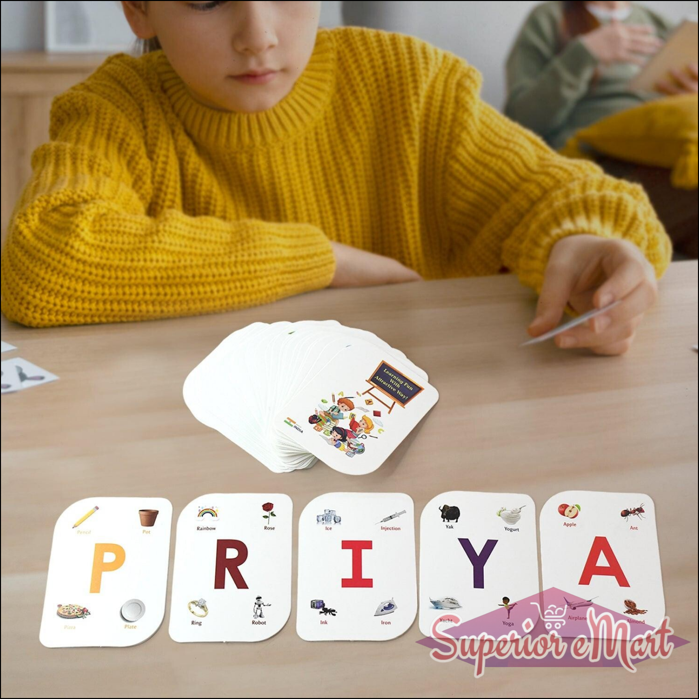32-piece Alphabet Flash Cards Set - Superior eMart