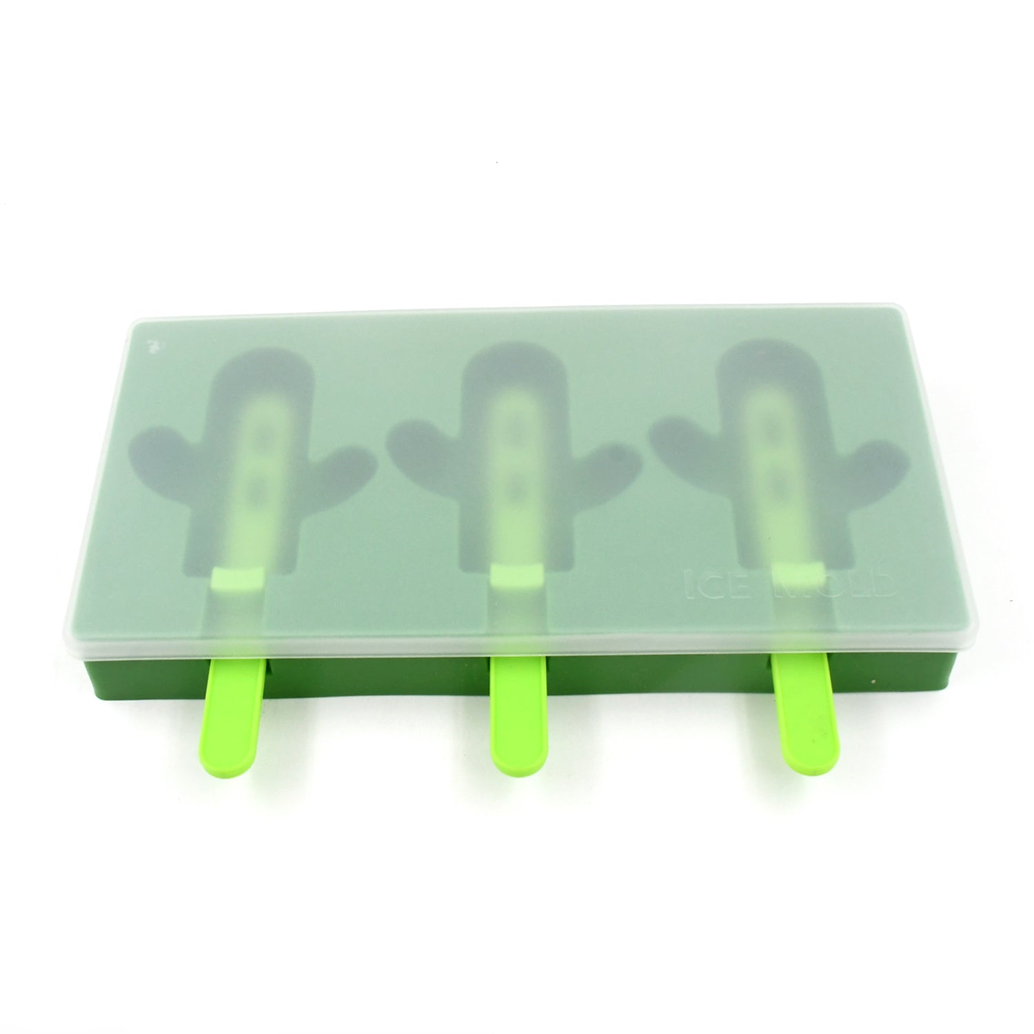 Ice Cream Mould Popsicle Mold, Cactus Shape Ice Pop Molds Homemade Popsicle for  - 10077_pla_cactus_ice_mould_1pc