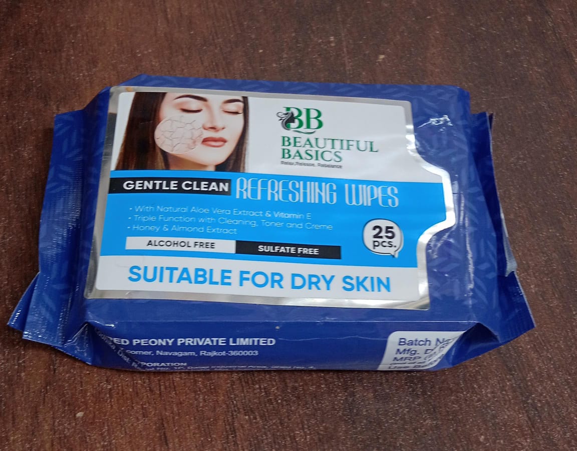 Refreshing Wet Wipes for Face | Facial Cleansing | Refreshing & Skin Hydration|  - 0980_dry_skin_face_wipes