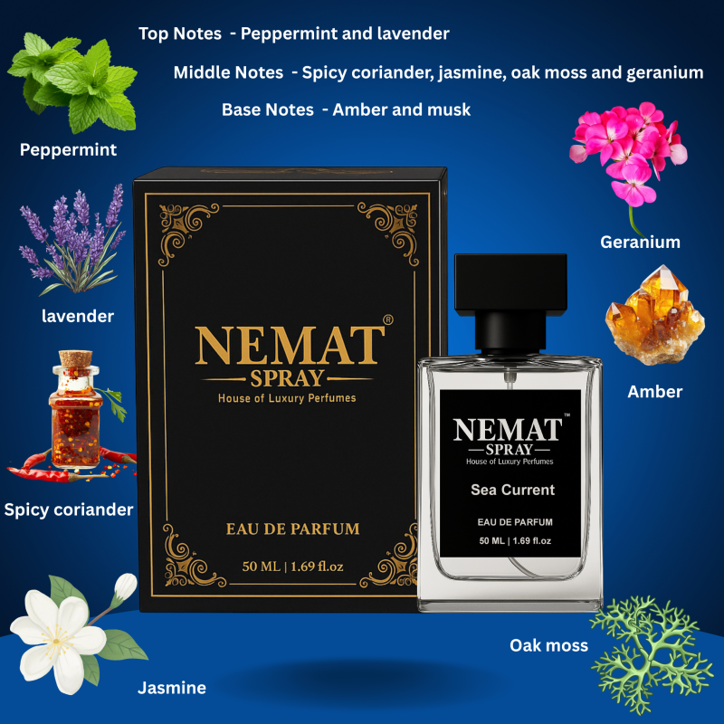 Sea Current Luxury Inspired Perfume for Men