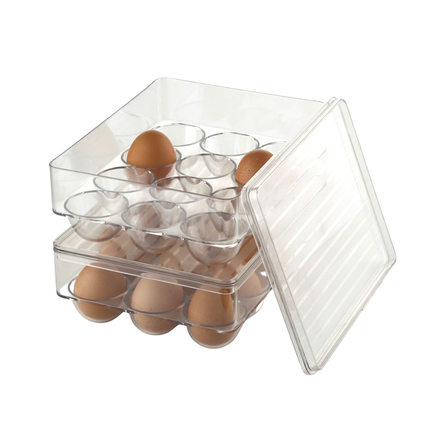 12-egg holder box for firm storage