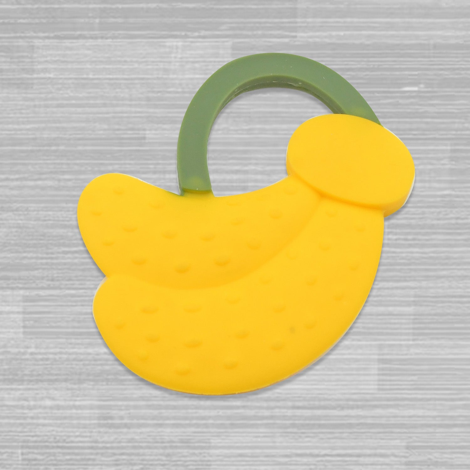 Soothe Baby's Gums: Safe & Fun Silicone Teether for Toddlers (3+ Months) - 4180_banana_shape_baby_teether_1pc