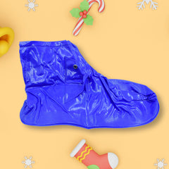 Plastic Shoes Cover Reusable Anti-Slip Boots Zippered Overshoes Covers & Shoe la - 17961_rain_medium_shoe_cover_1pair_no2