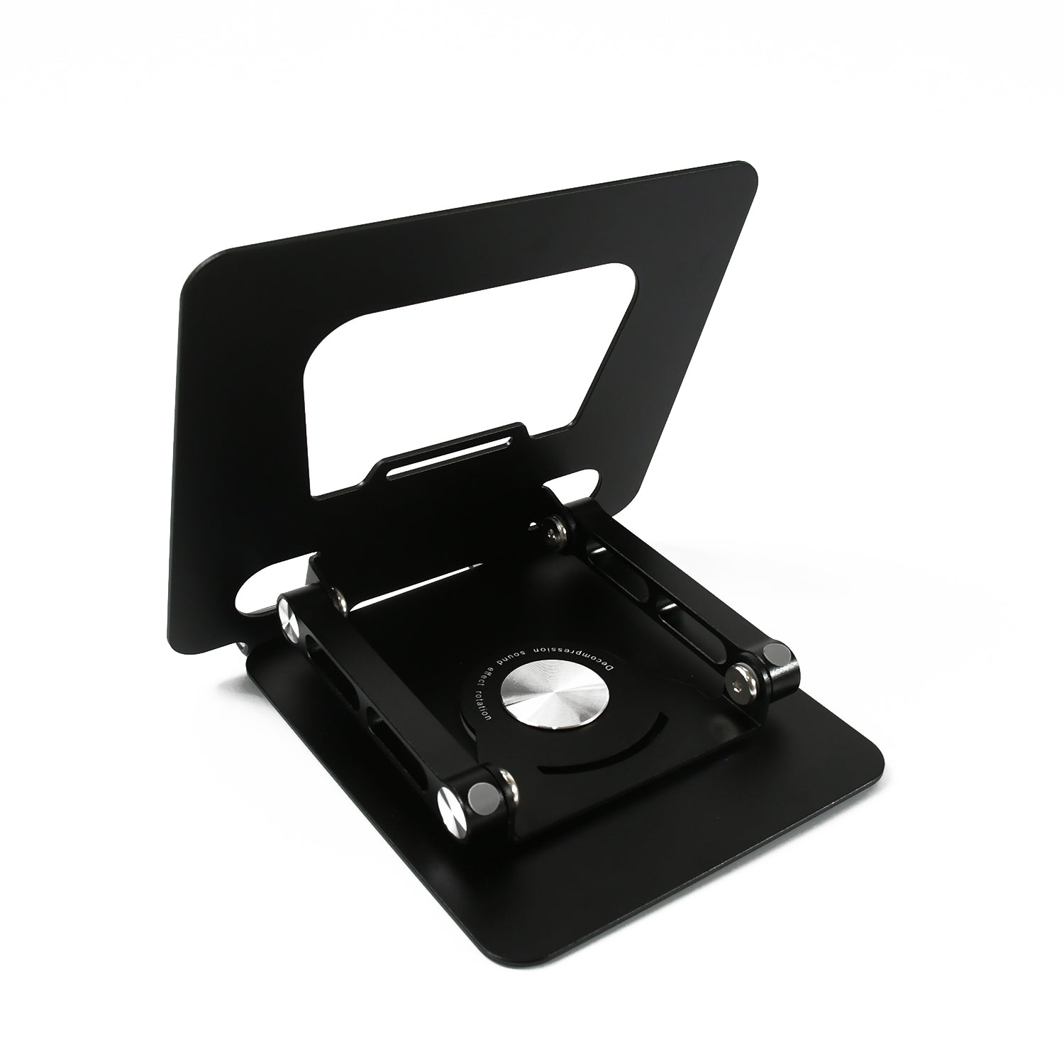 Aluminum Alloy 360°Rotating Bracket, Adjustable Tablet Stand, Portable Foldable - 12726_aluminum_tablet_stand_small